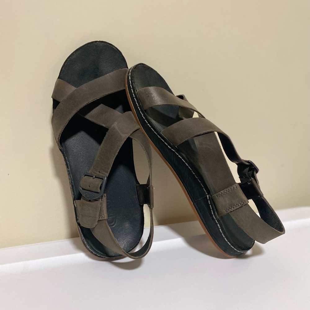 Chaco Wayfarer Leather Women's Sandals in Tornado